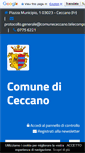 Mobile Screenshot of comune.ceccano.fr.it
